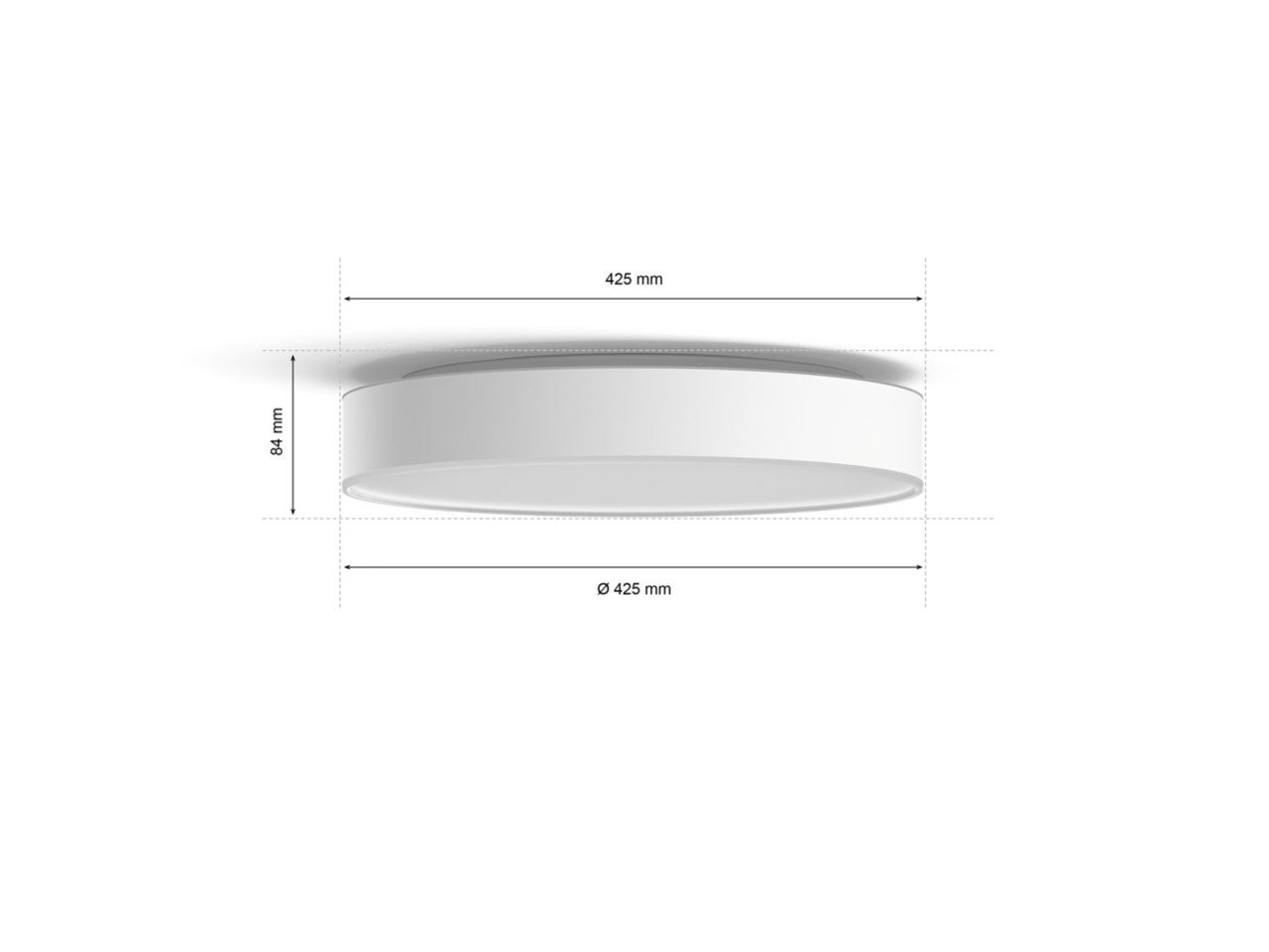 Philips Hue - Devere Ceiling Large - White Ambiance