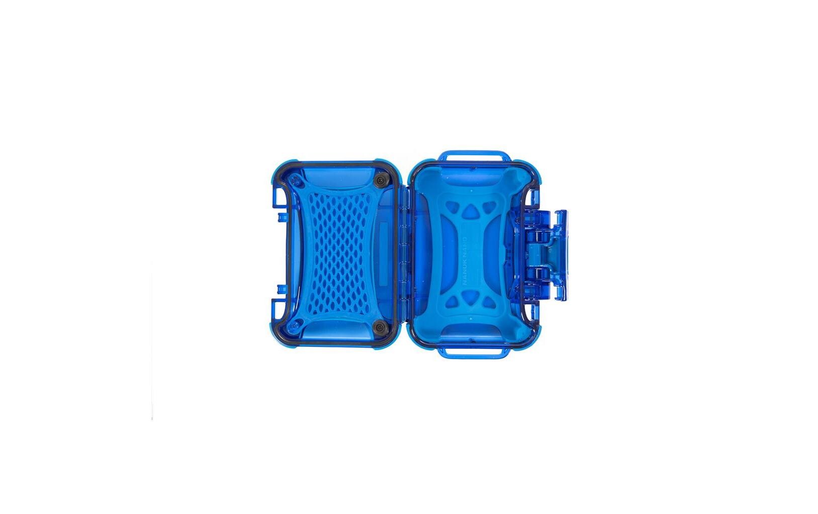 Outdoor-Koffer Nano Case 310 (131 x 77 x 28) blau BlauNANUK NANO Case mit patentierten PowerClaw-Verschlusssystem und wasserfesten Design.