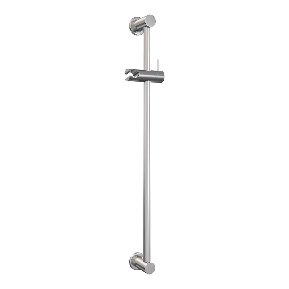 Brauer Stripe thermostatische badkraan met glijstang en staafhanddouche RVS geborsteld PVD