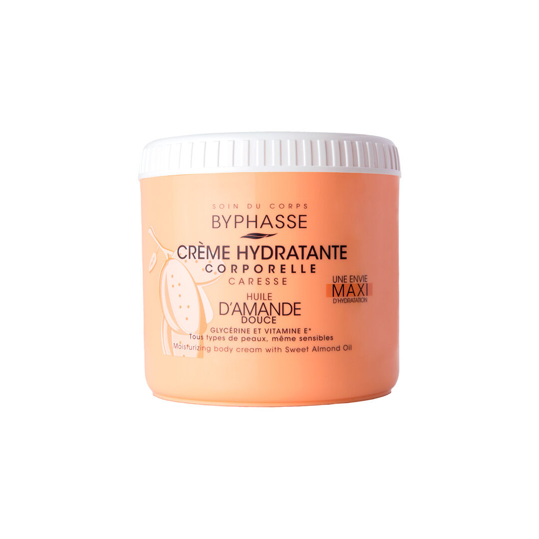 BYPHASSE  Creme de Corpo com Óleo de Amêndoas Doces - 500ml