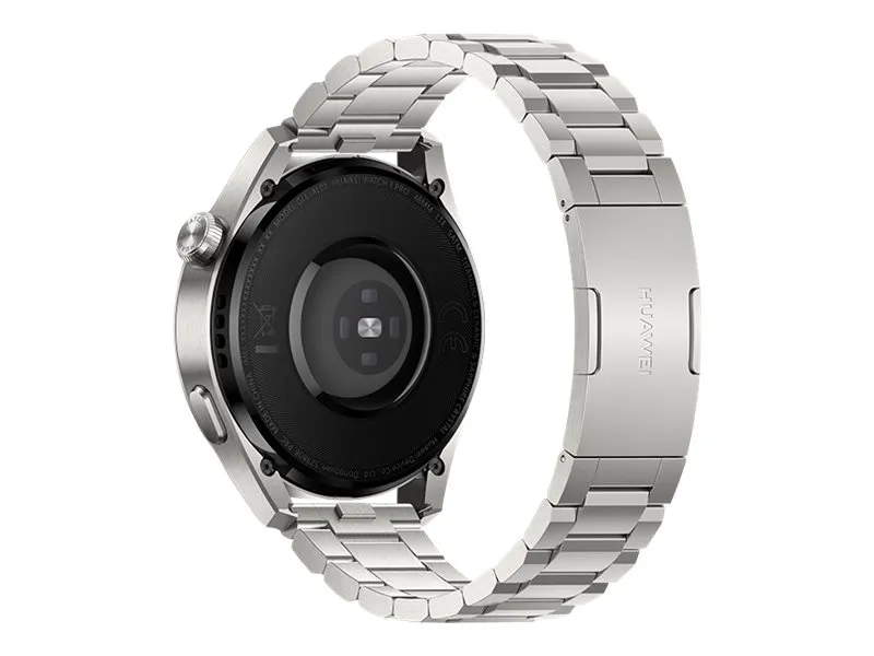 [OUTLET] - Huawei Watch 3 Pro - Elite Edition - 48 mm - sølv - smart ur med linkarmbånd - titanium - sølv - display 1.43
