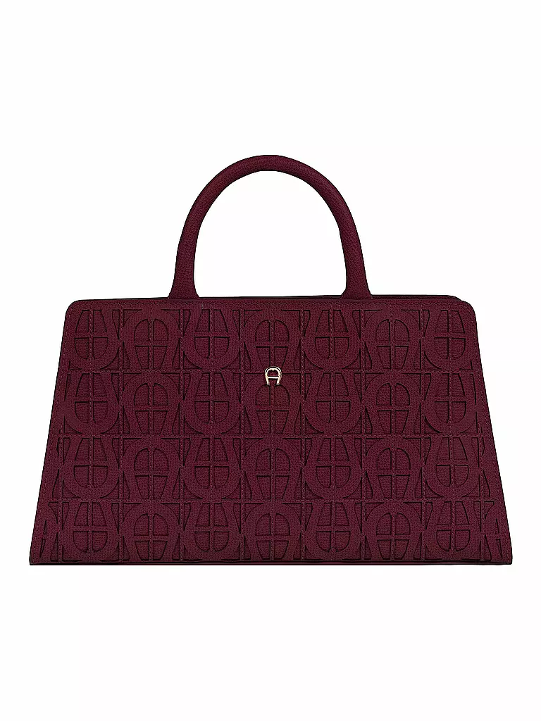 AIGNER Ledertasche - Henkeltasche CYBILL Medium dunkelrot