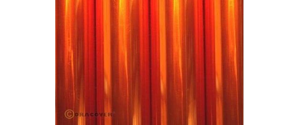 Bügelfolie Oralight transparent orange<br>Folie zur Bespannung von Flugmodellen