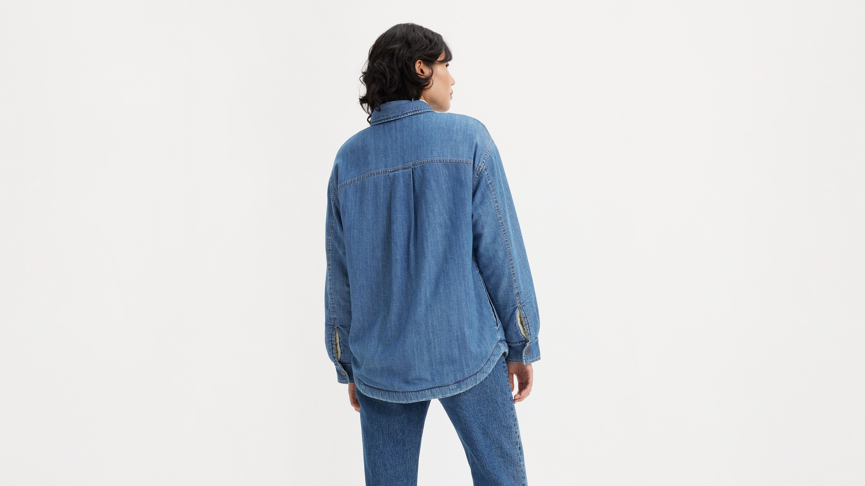 Veste-chemise Nola - Hip To Be Square 3 - Bleu