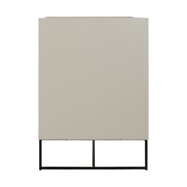 Kidsmill Modular 2 Babybed Mat Oatmeal - Zwart - 60 x 120 cm