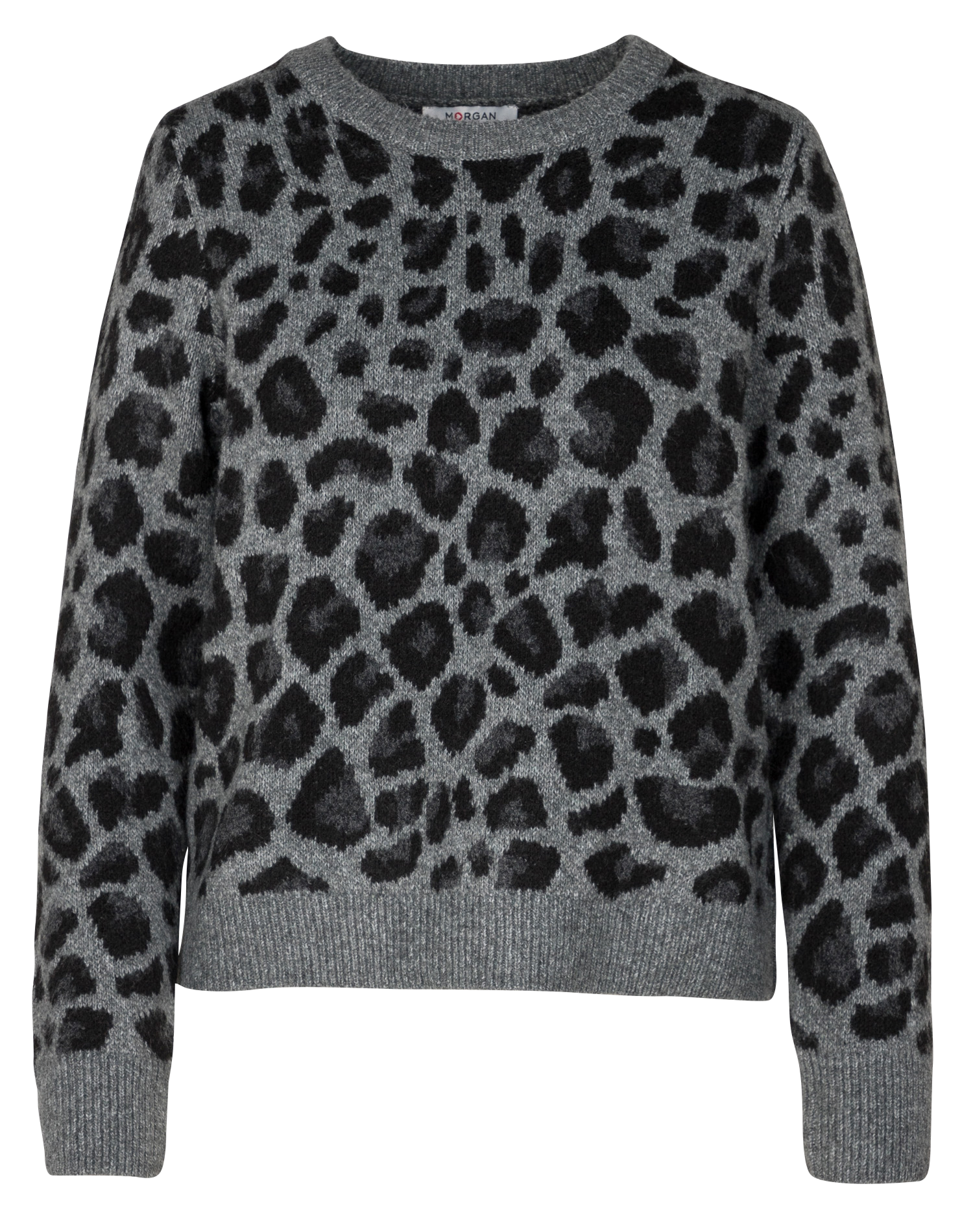 MTIGRE - Pull droit col rond| Noir