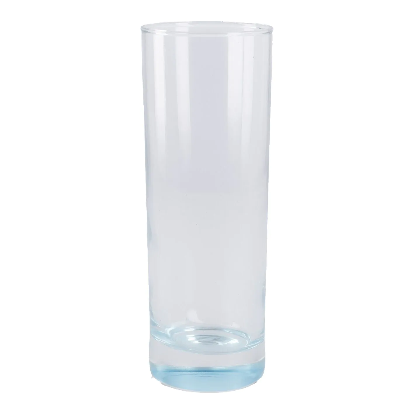 Longdrink-Glas Farbboden, blau, 300 ml