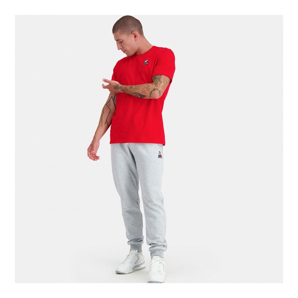Le Coq Sportif ESS - Jogging Homme gris chiné clair