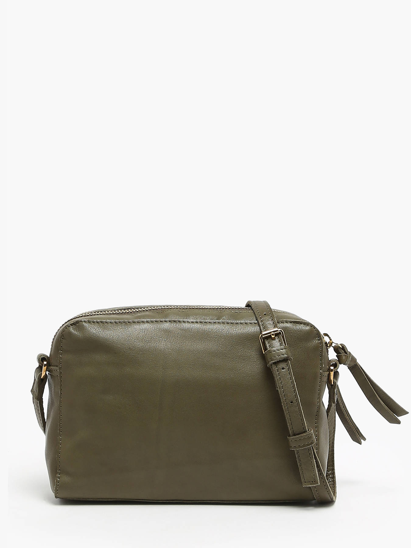 Sac bandoulire Ajina cuir PIECES