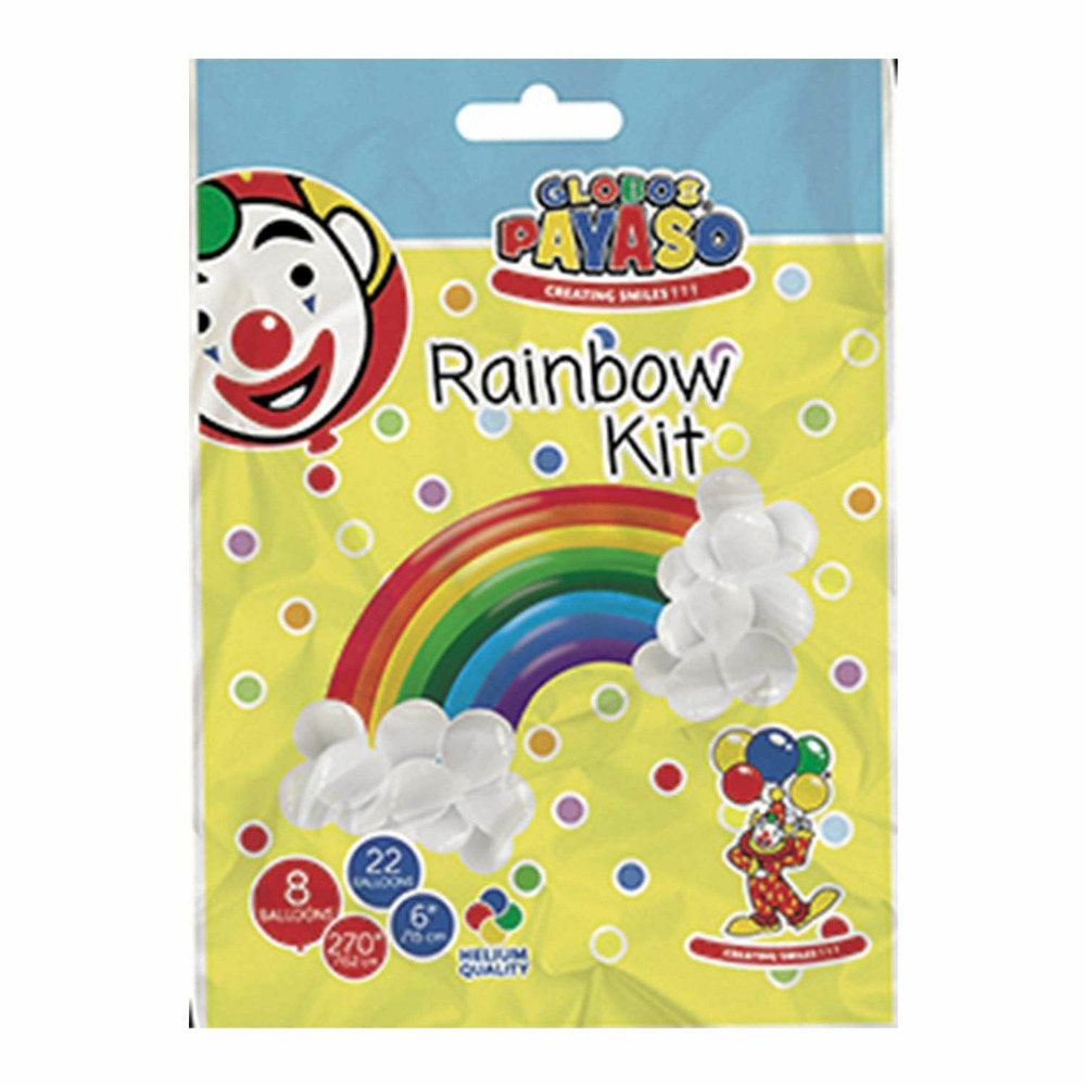 Ballon arche arc-en-ciel 160 cm
