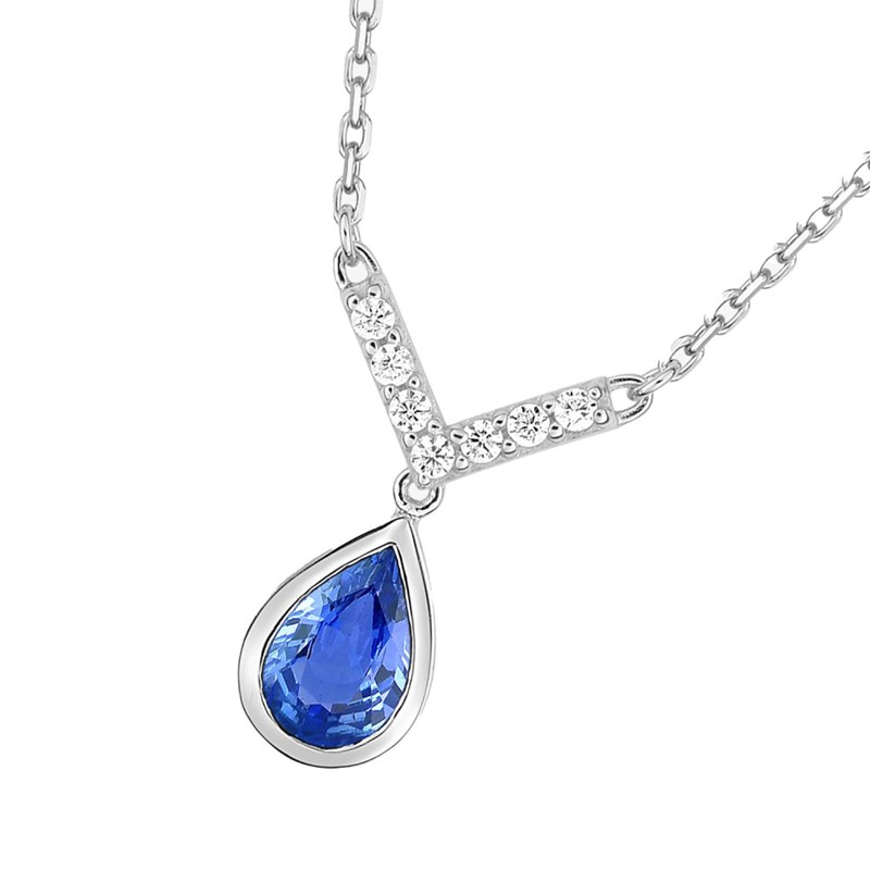 Collier Femme - Or 18 Carats - Diamant 0,06 Carats - Longueur : 42 cm
