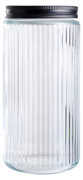 Sylteglas riflet m/skruelåg 0,9 liter - DAY