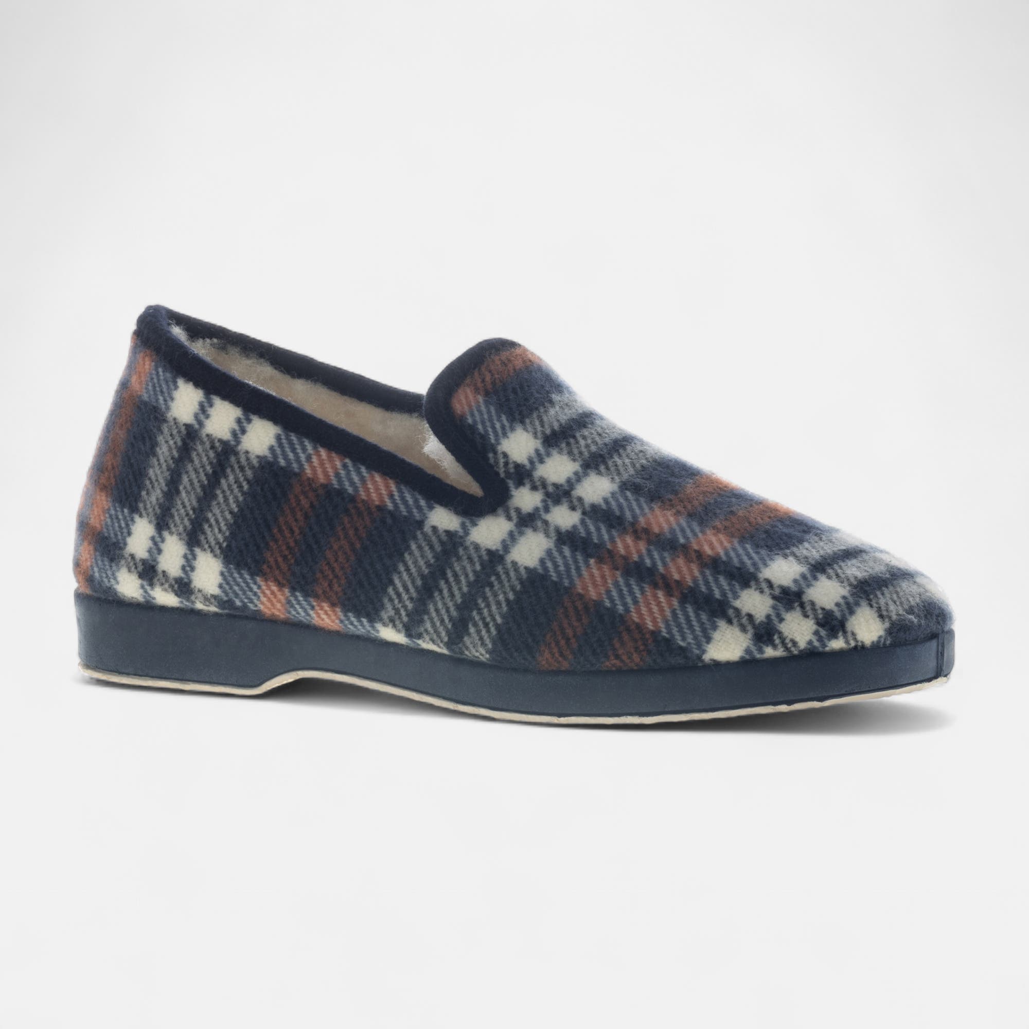 Charentaises Homme bleu