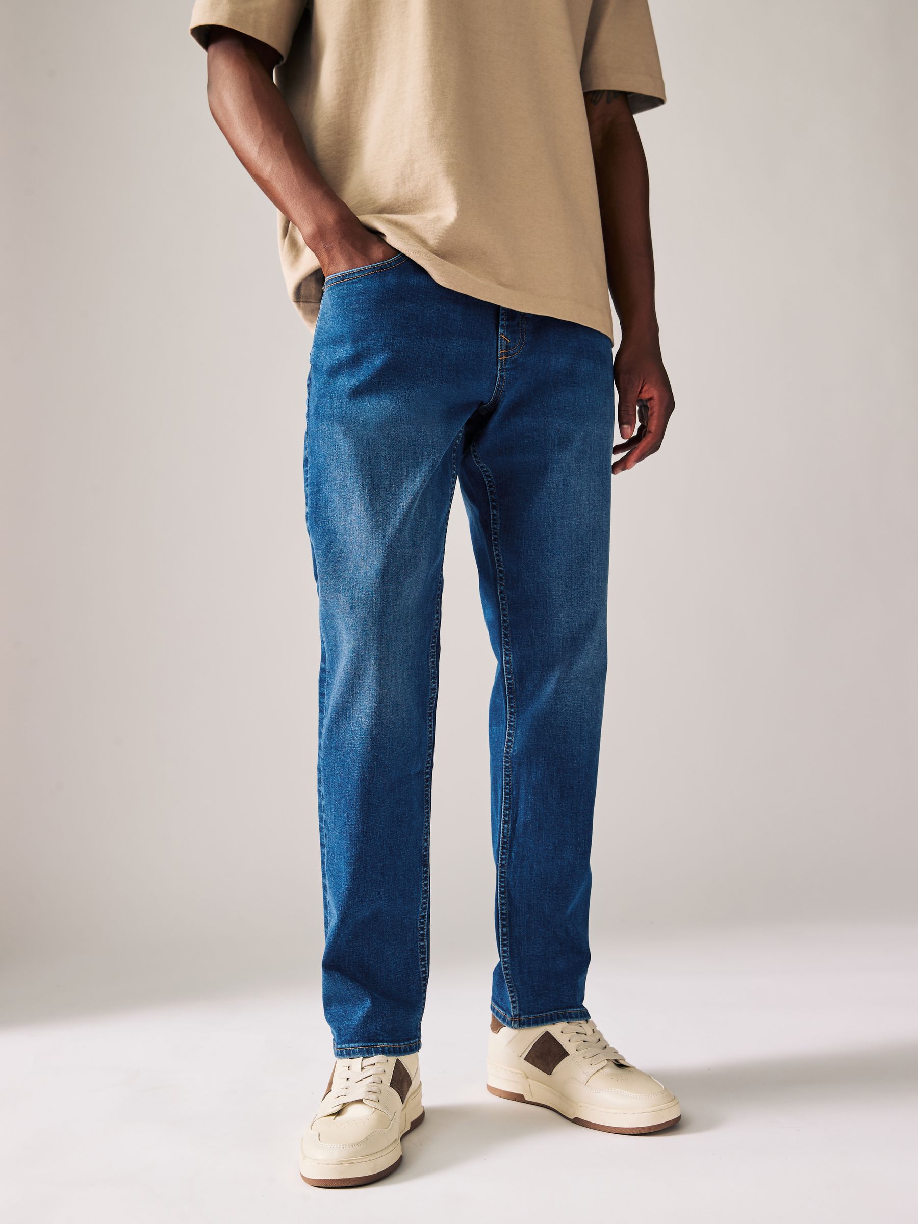 Blue Authentic - Enkele - Slim fit klassieke stretchy jeans
