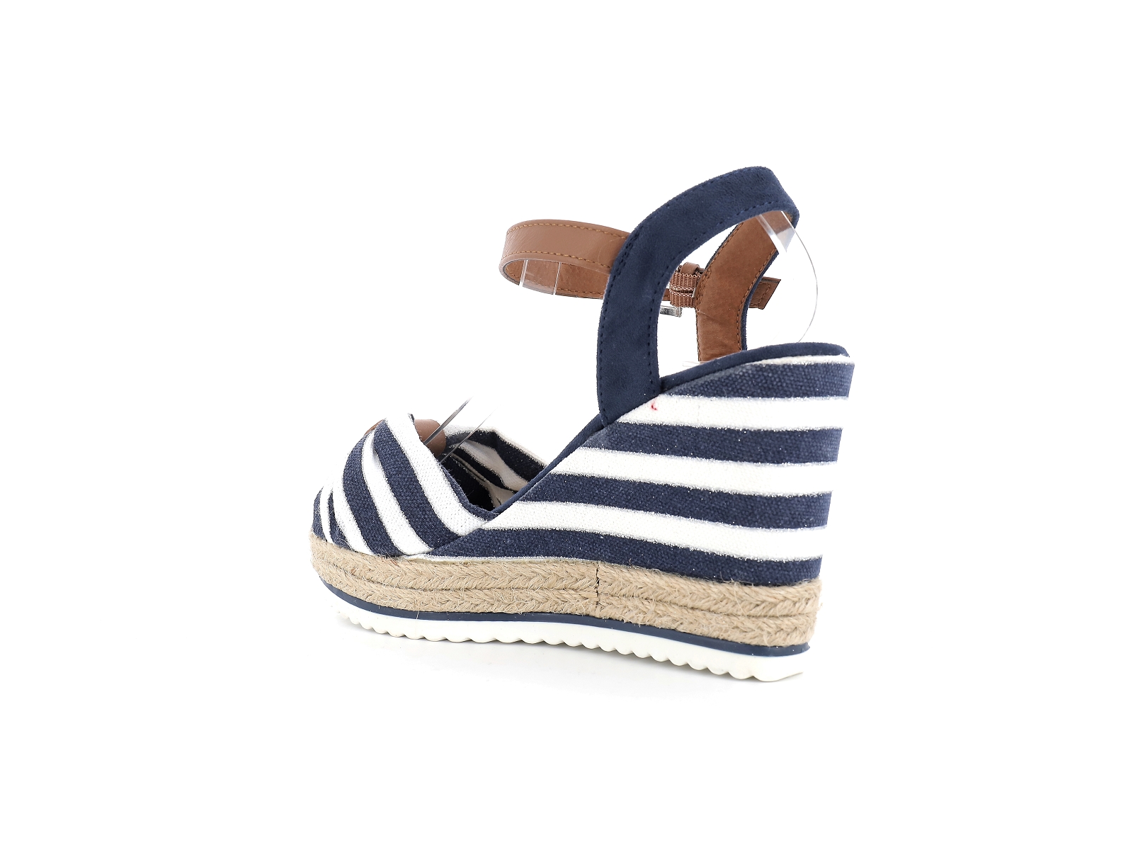 Tom taylor-3290212 Matières combinées Marine-Blanc