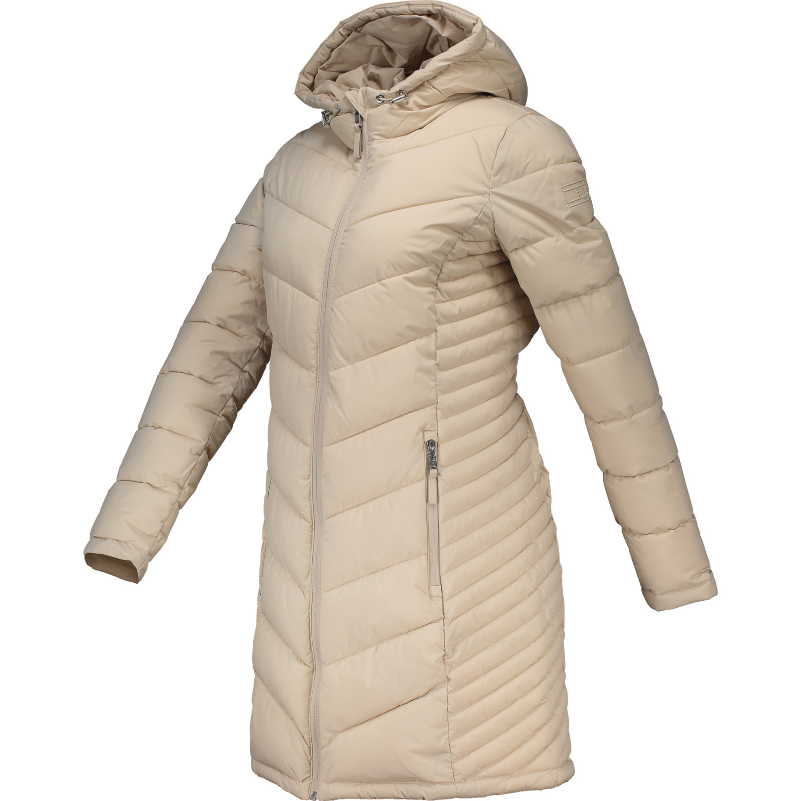 Tommy Hilfiger Damen Pakable Parka S, beige