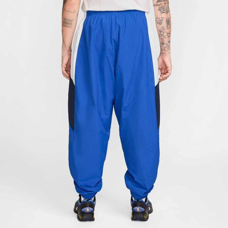 Nike Bas de Survêtement Club Woven Oversized - Bleu/Blanc/Bleu Foncé/Blanc
