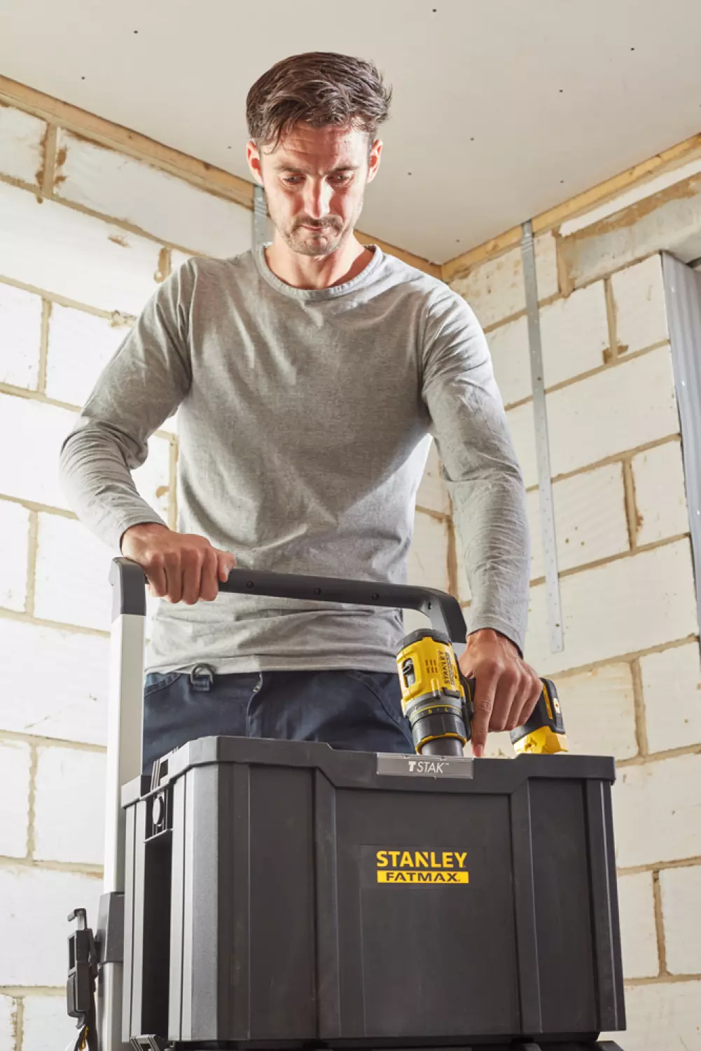 Stanley FMST1-75794 FatMax Tstak Gereedschapsbak met handvat - open