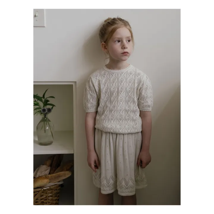 Louisiella Pull Lone Ajouré | Beige