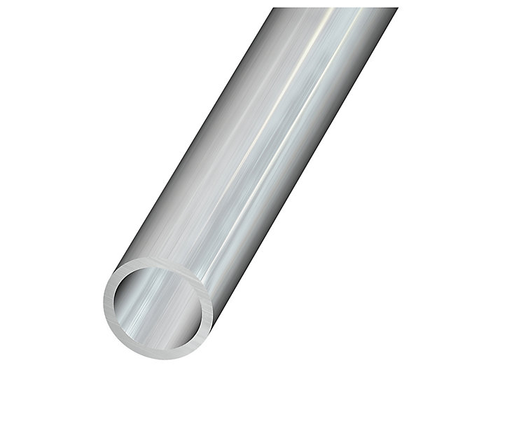 Tube rond aluminium brut ø6 mm, 1 m