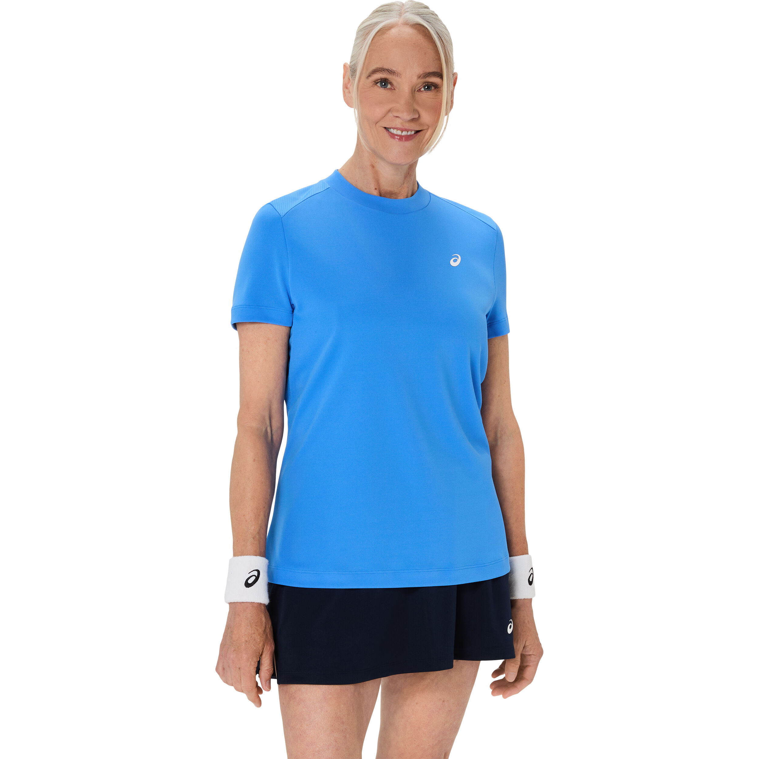 ASICS Court T-shirt Femmes - Bleu