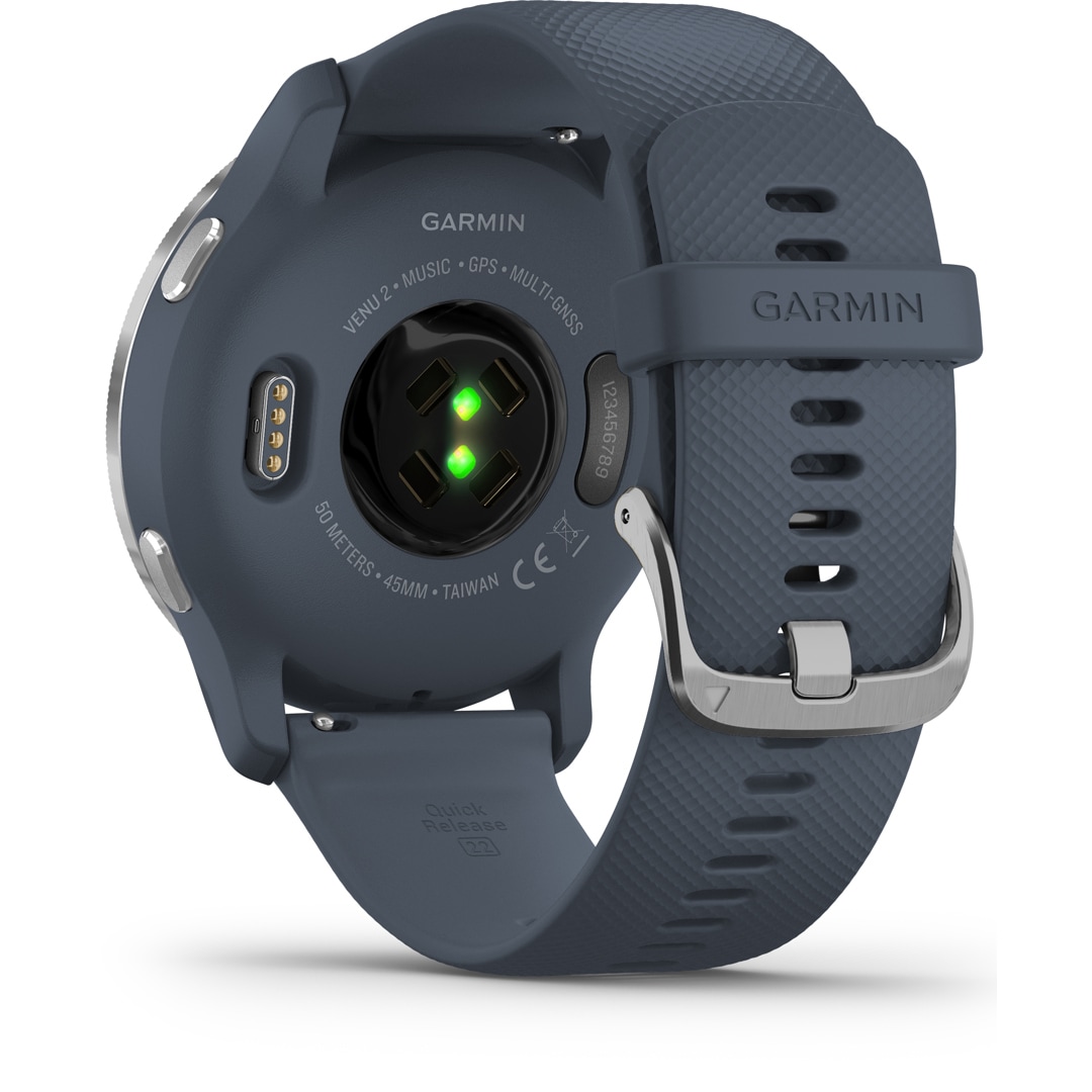 Garmin Venu 2 Smartwatch Granitblau