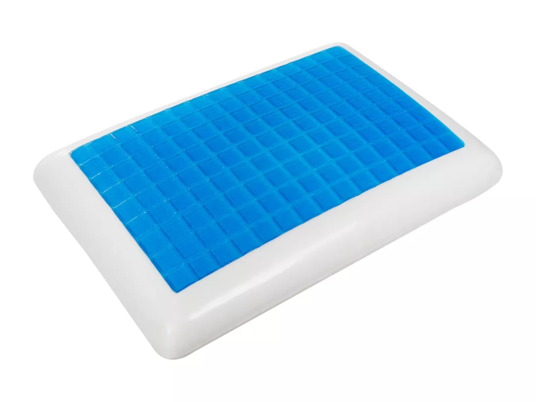 Oreiller EMIN Haut Mémoire de forme 40 x 60 cm Blanc