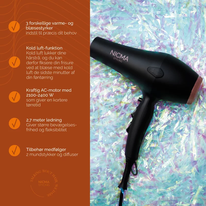 NICMA Styling Hair Dryer