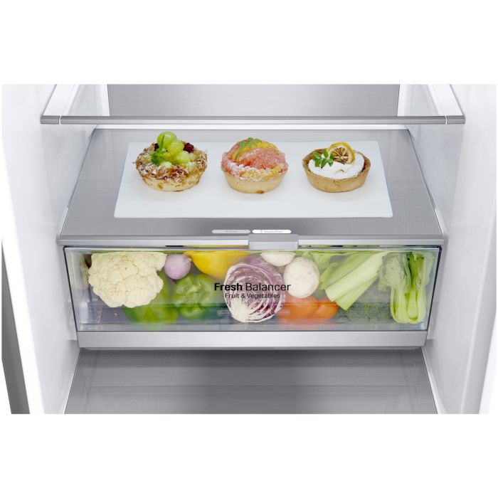 LG Kühl-/Gefrierkombination GBV7280CMB Metal Sorbet // 70€ LG Cashback