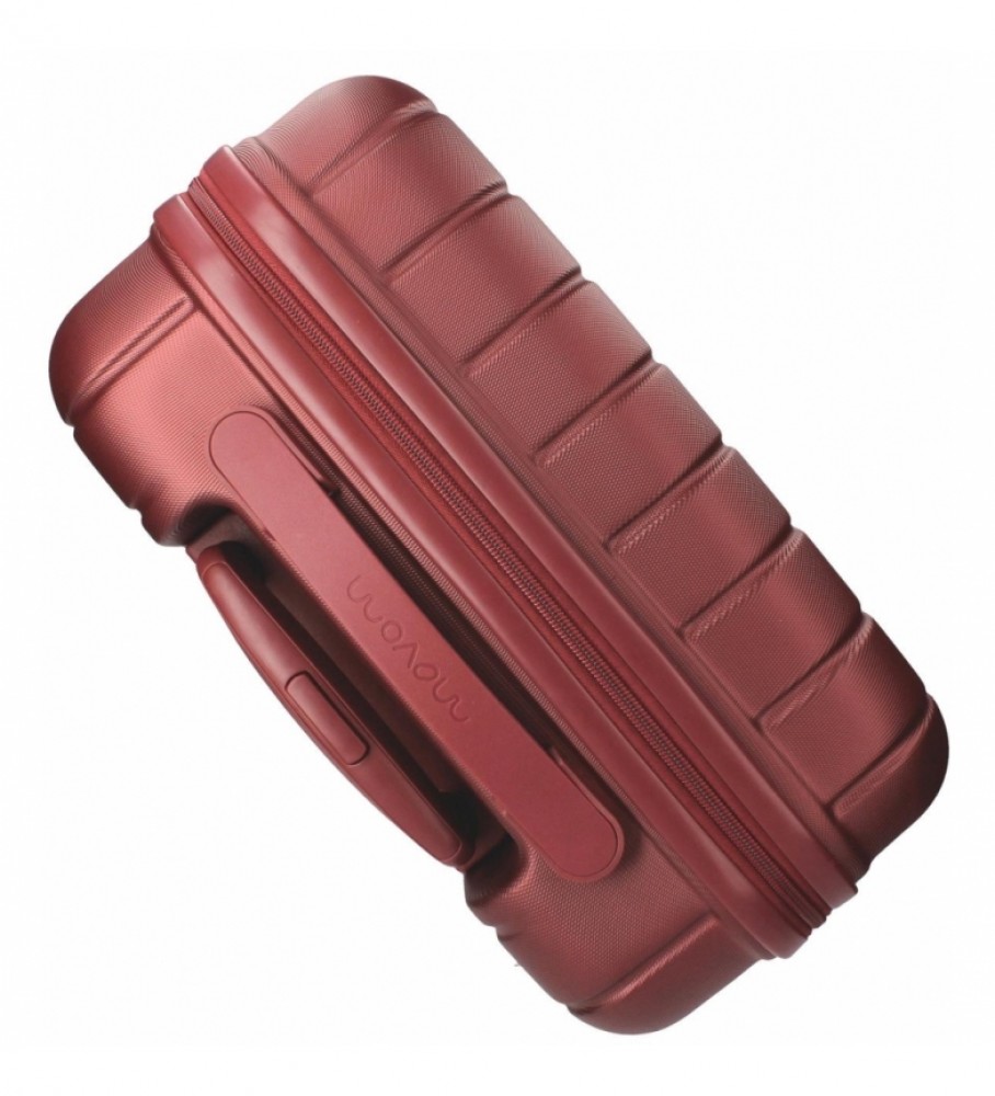 Conjunto de malas Movom Movom Wood Red - 38,5x55x20cm / 49x70x28cm -