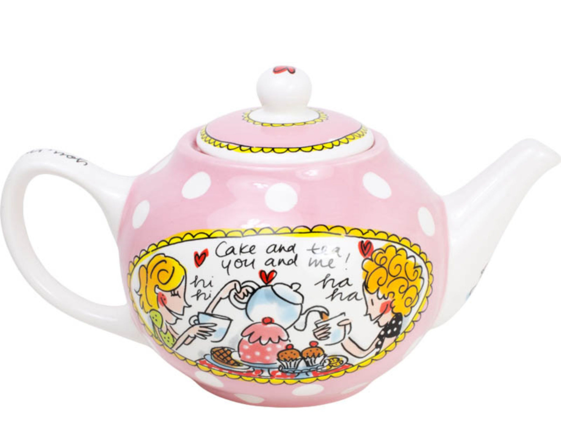 Theepot Rond 1.5L Stip