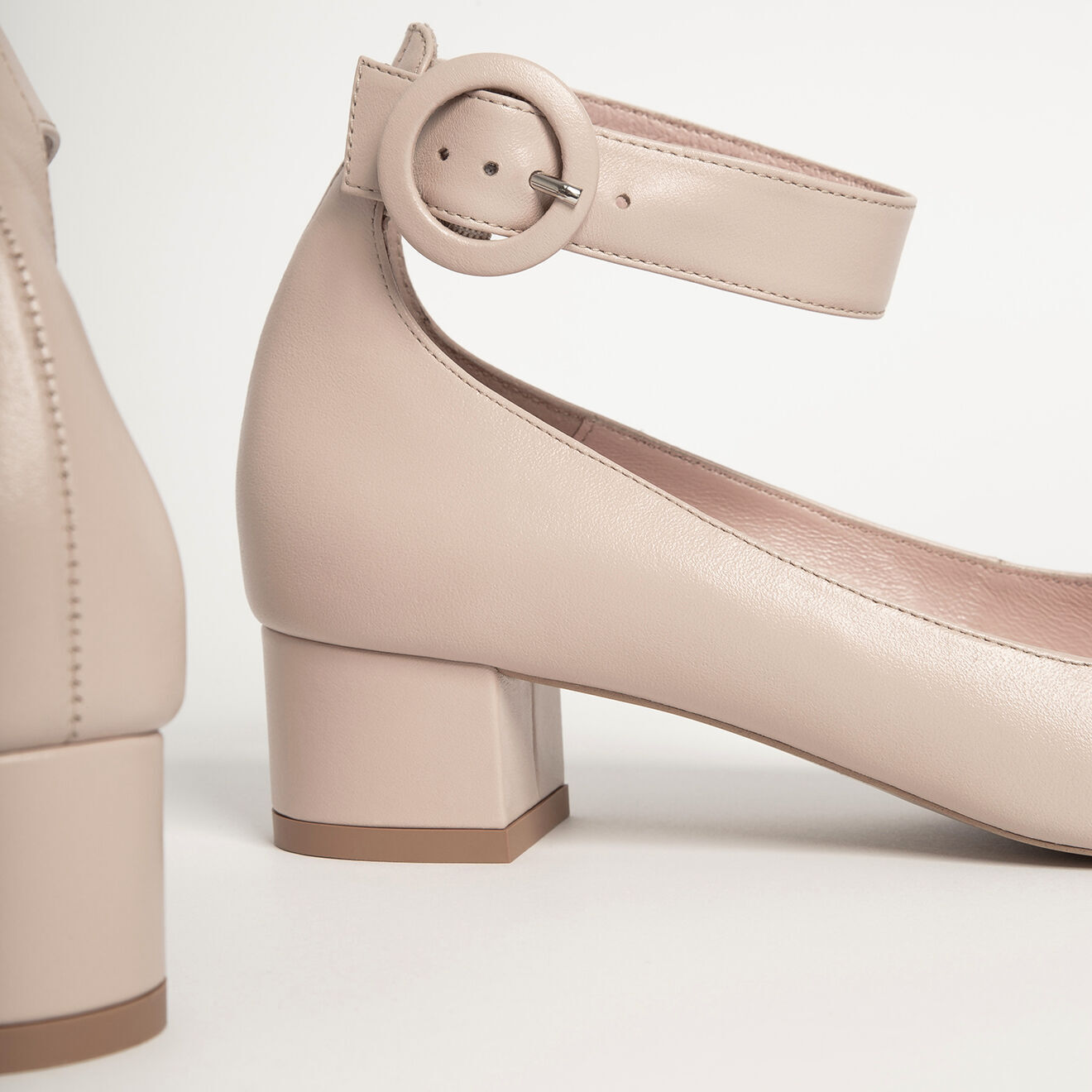 L37 Babies en Cuir Honey nude