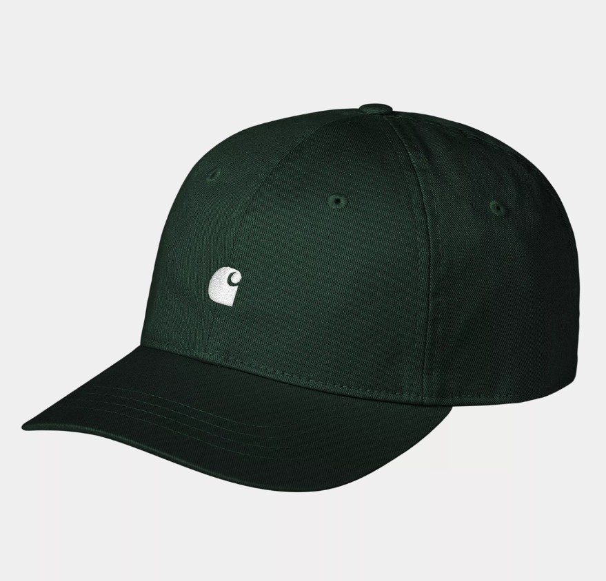 Carhartt WIP Madison Logo Cap Leather / Black