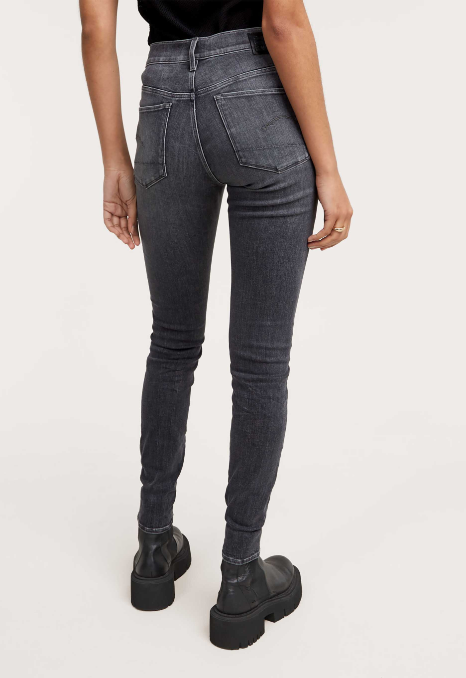 G-Star 3301 High Waist Skinny Jeans