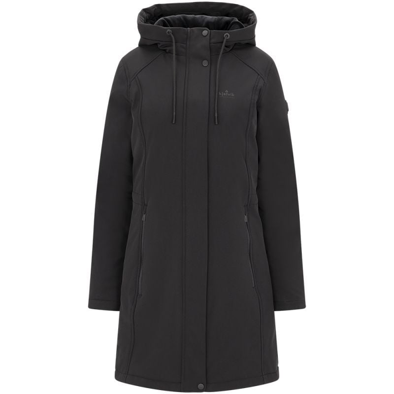 Kjelvik Ninte - Softshell jas - Zwart - 36