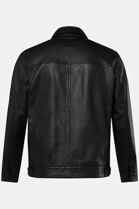 Lederjacke, Leder, Lammnappa, viele Taschen