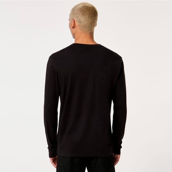 T-shirt OAKLEY MARK II L/S TEE 2.0 BLACK/WHITE