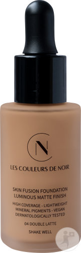Les Couleurs de Noir Skin Fusion FDT Foundation 04 Double Latte Flacon 30ml