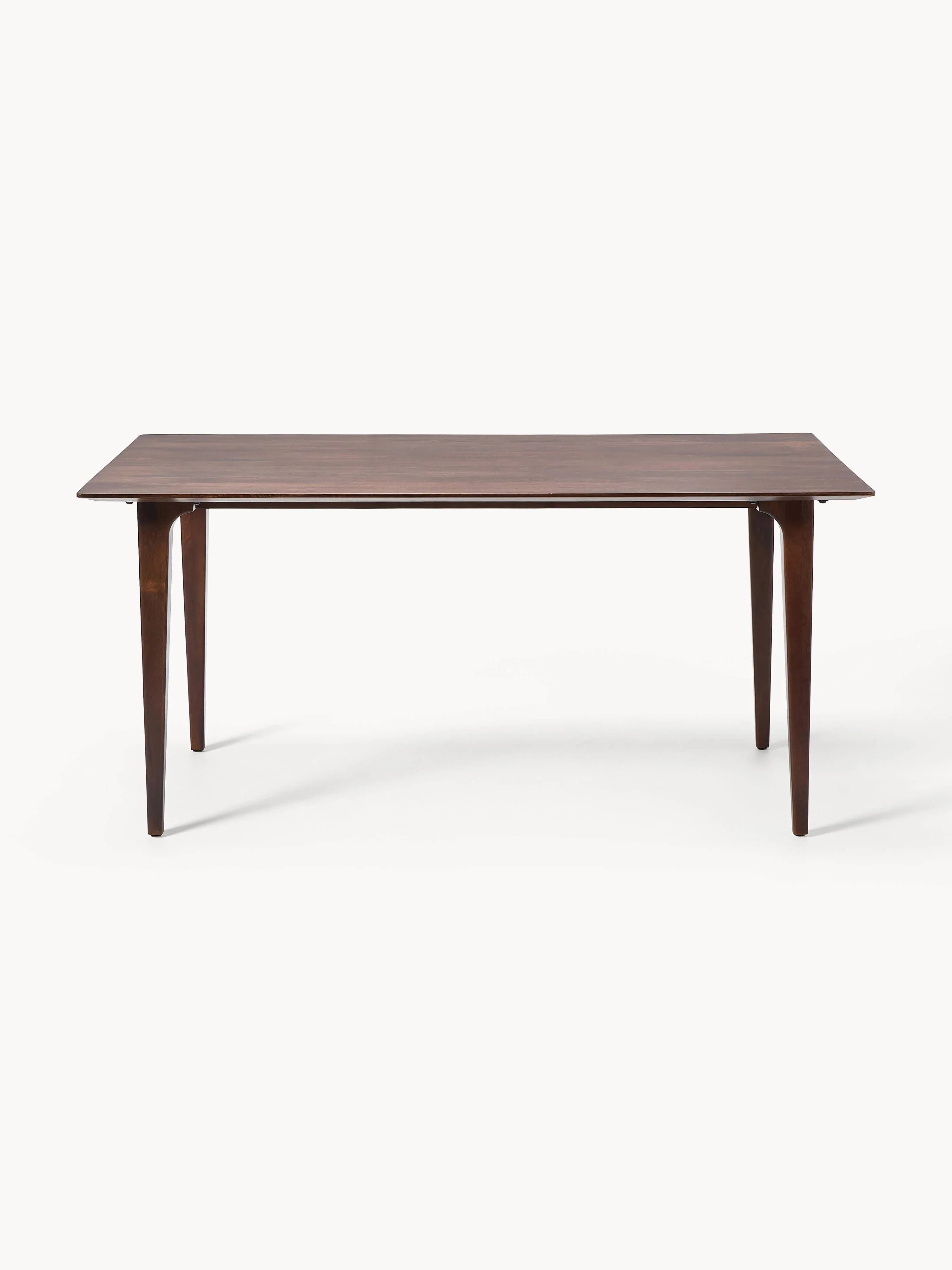 Eettafel Archie van mangohout, in verschillende formaten