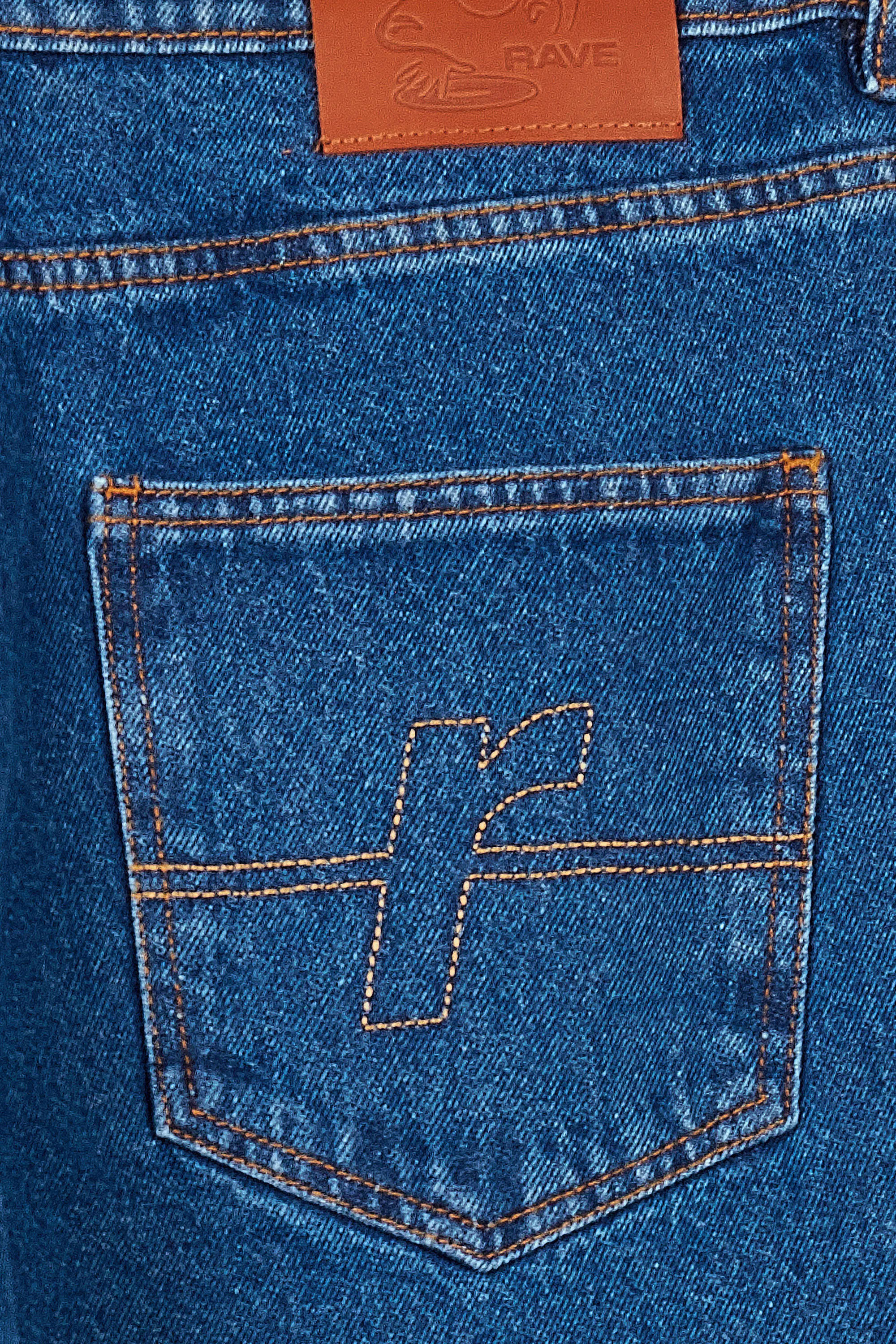 RAVE Jean GROS DENIM Bleu
