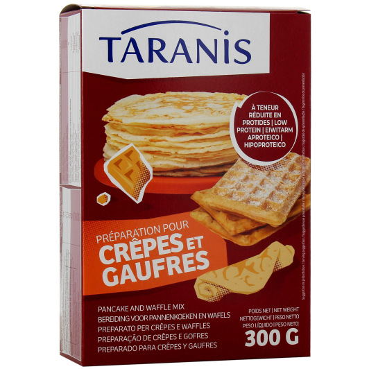 Taranis - Préparation pour crêpes & gaufres hypoprotidique