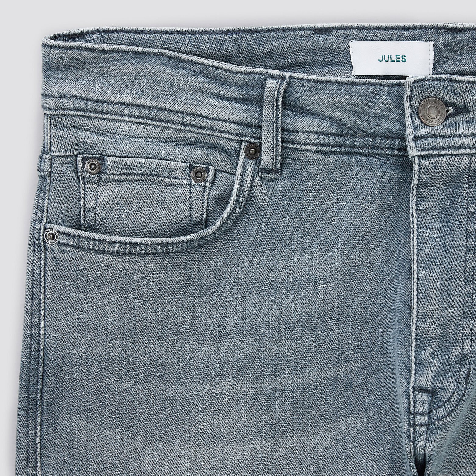 Jean straight 3 longueurs Bleu