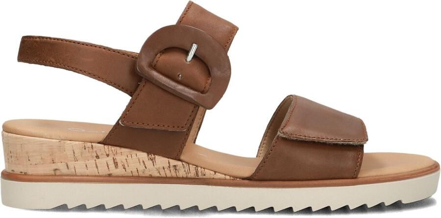 GABOR Dames 752 Maat: 38 Materiaal: Leer Kleur: Camel