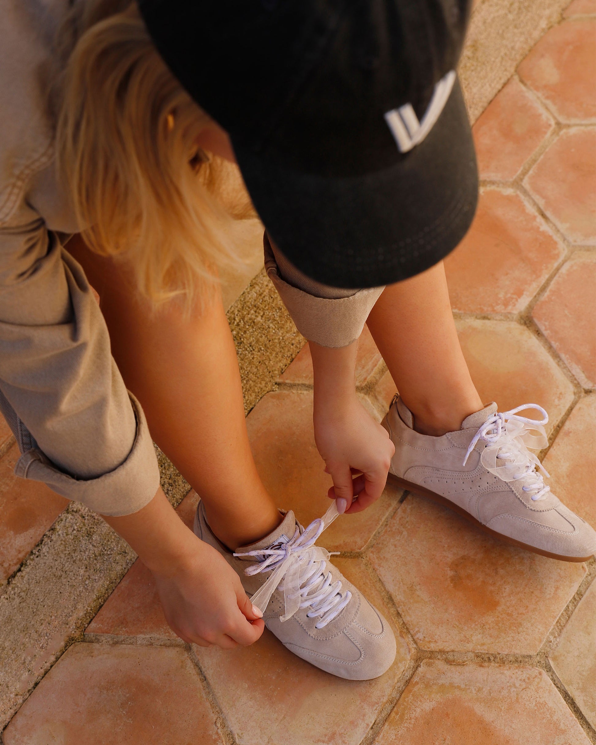 VIA VAI beige dames sneakers June Haylee