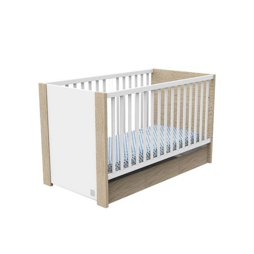 Lit évolutif 70x140 ANTONIN Bois Blanc - SAUTHON
