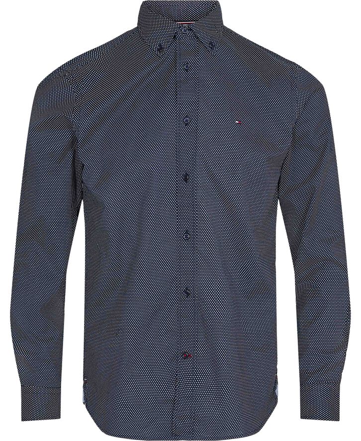 Tommy Hilfiger CORE FLEX MINI GEO PRT RF SHIRT 0gy