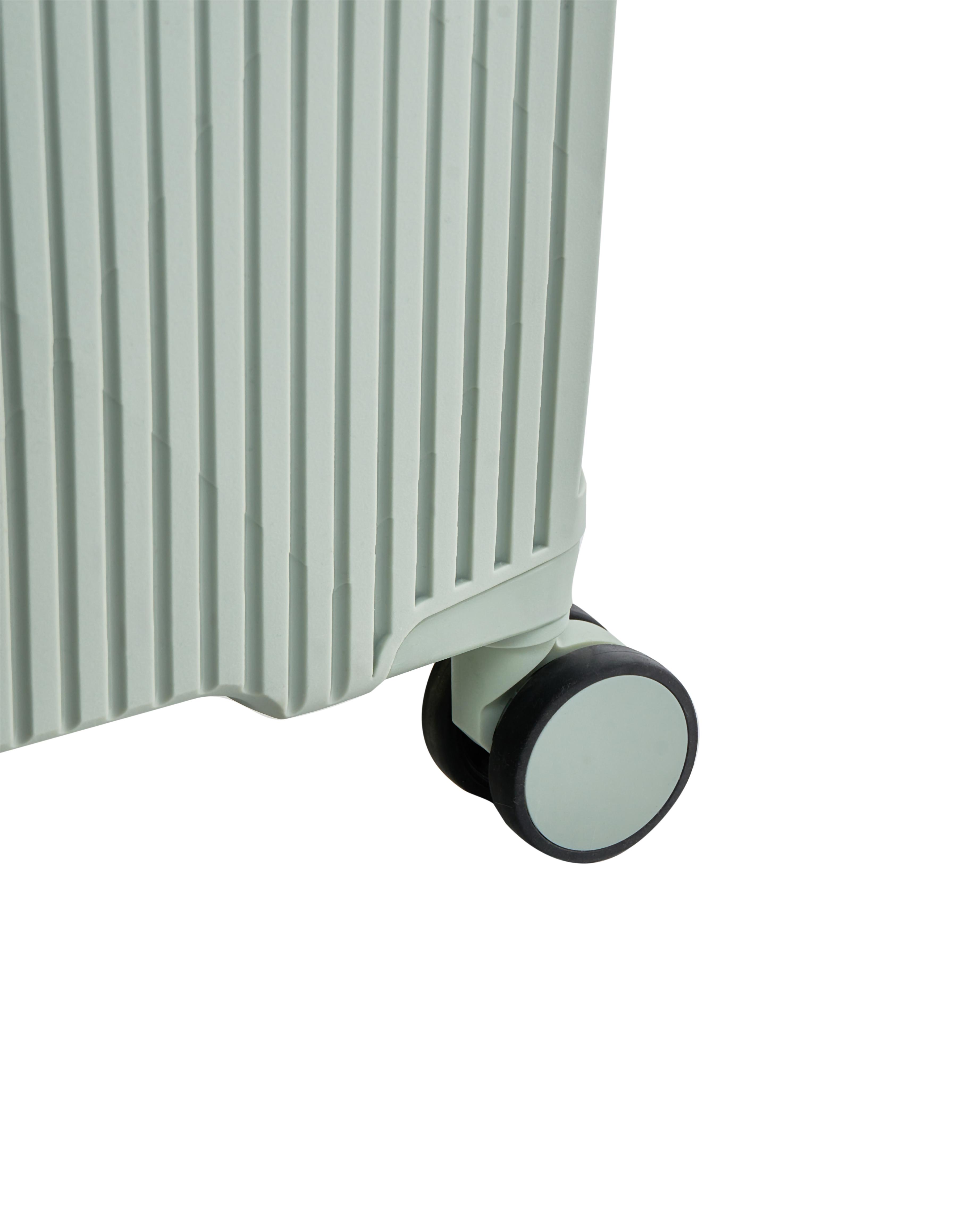 Set van 3 harde koffers TONSAI Lichtgroen