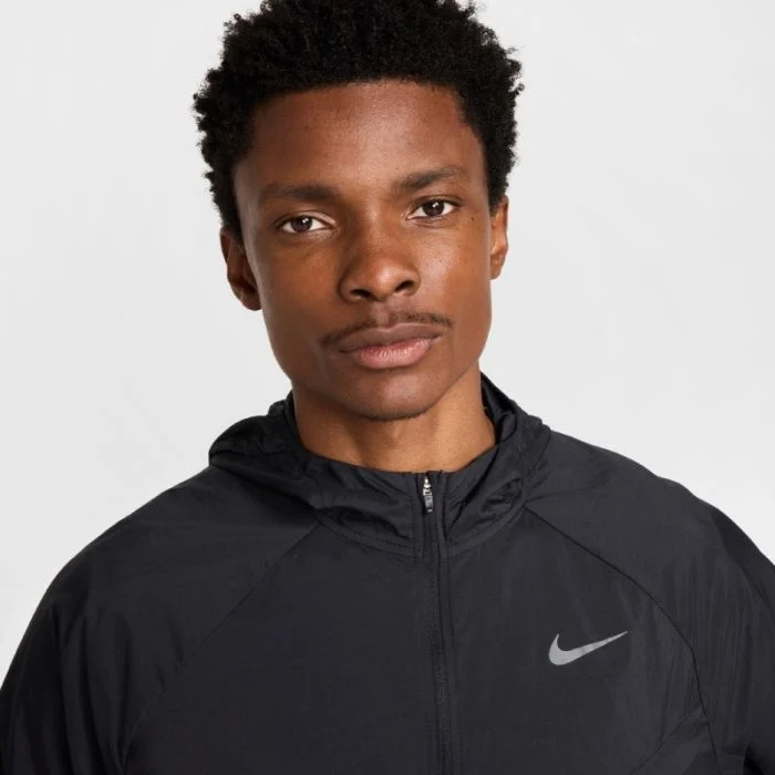 Nike Herre Jakker Dri-FIT Stride UV Running Jacket Sort