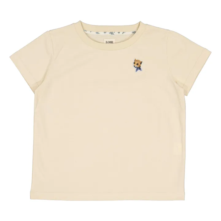 Loir T-Shirt Milan Renard | Ecru