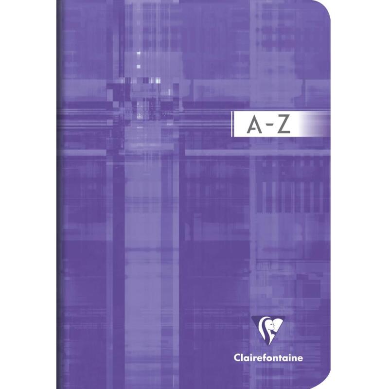 Répertoire piqué A5 96 pages ligné Couleur aléatoire - Assortis